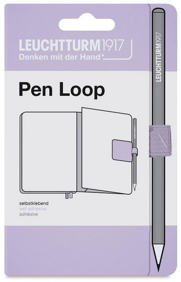 Élastique porte-crayon lilas