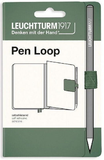 Élastique porte-crayon olive