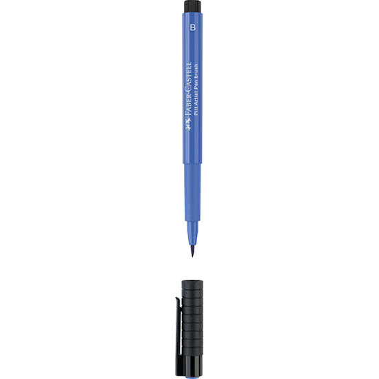 Pitt brush tip marker cobalt blue