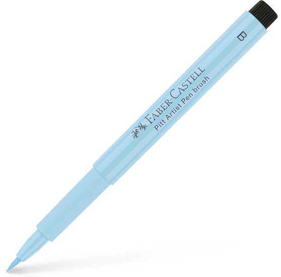 Pitt brush tip marker iced blue
