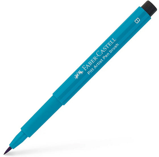 Pitt brush tip marker cobalt turquoise