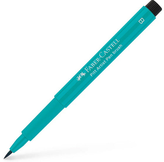 Pitt brush tip marker cobalt green