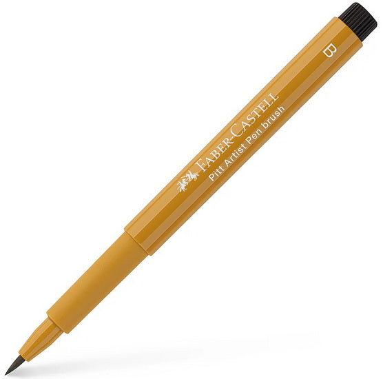 Pitt brush tip marker golden green