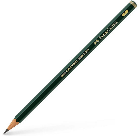 Castell 9000 graphite pencil f