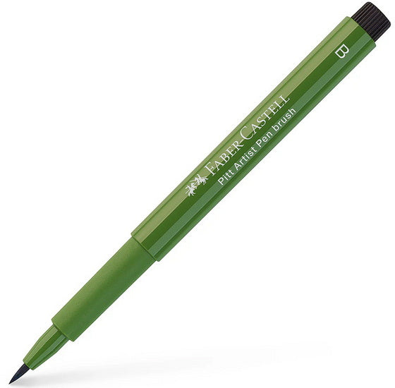 Pitt brush tip marker chrome oxide green