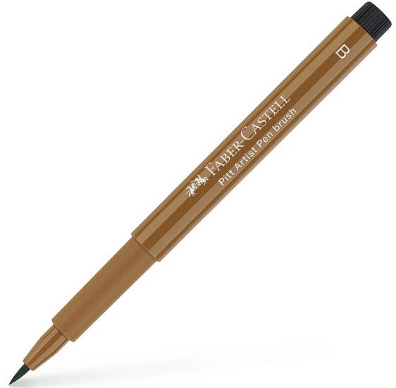 Pitt brush tip marker raw umber