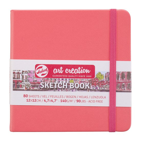 Art Creation Coral Sketchbook - 12X12cm