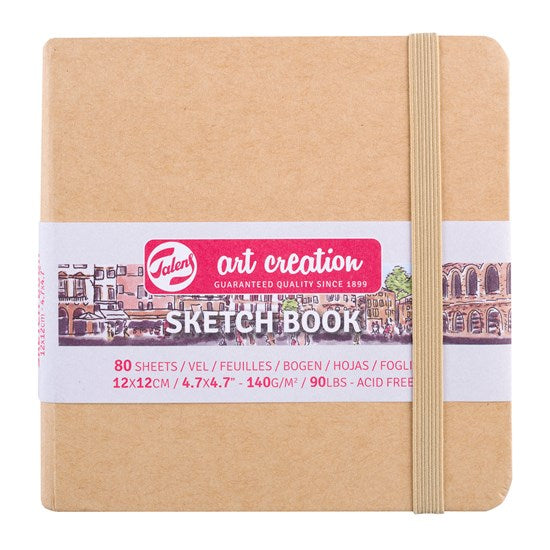Art Creation Kraft Sketchbook - 12X12cm