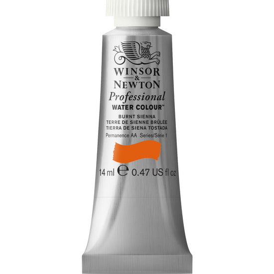 Professional watercolour - 14ml - burnt sienna - s1