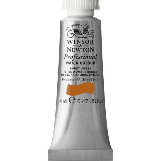 Professional watercolour - 14ml - burnt umber - s1