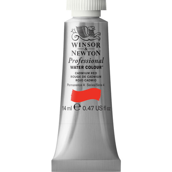 Professional watercolour - 14ml - cadmium red - s4