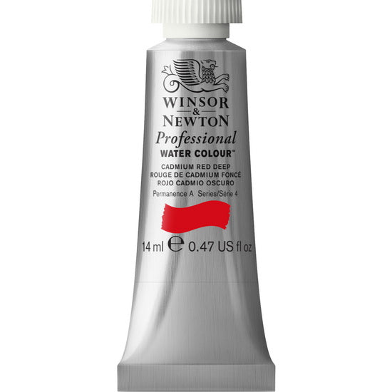 Professional watercolour - 14ml - cadmium red deep - s4