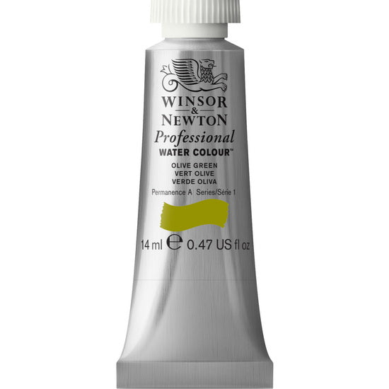 Aquarelle pro - 14ml - vert olive - s1