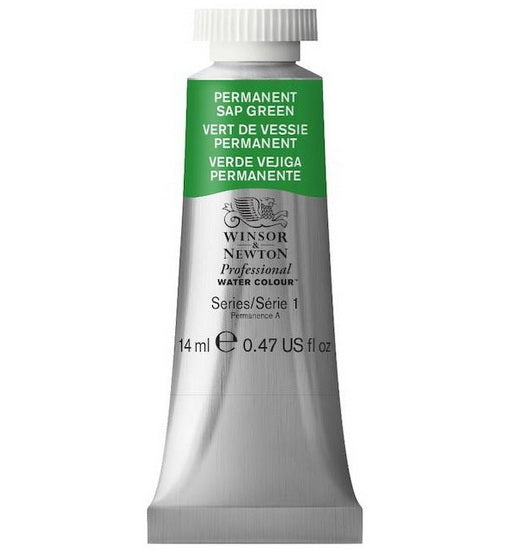 Professional watercolour - 14ml - permanent sap green - s1