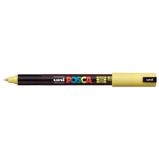 Posca Marker PC-1MR Pen Tip Yellow