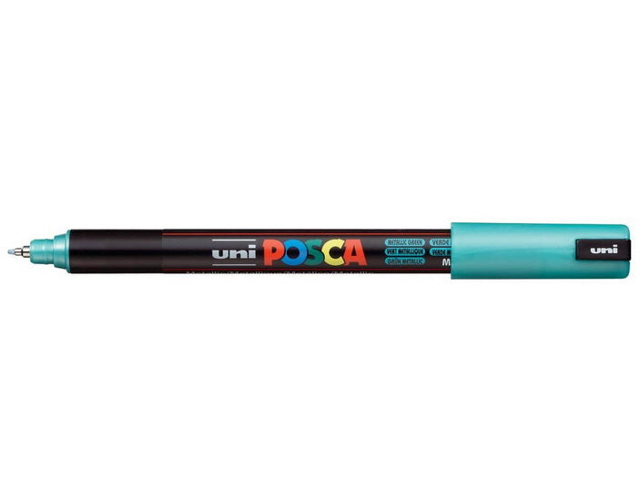 Marqueur posca stylo pc-1mr vert métallique