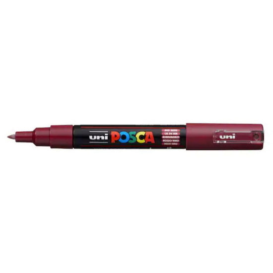 Posca Marker PC-1MR Pen Tip Wine Red