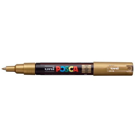 Posca Marker PC-1M Bullet Tip Gold