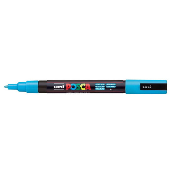 Posca Marker PC-3M Bullet Tip Sky Blue