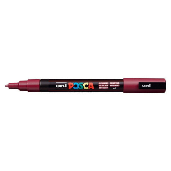 Posca Marker PC-3M Bullet Tip Wine Red