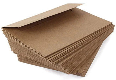 Kraft Envelopes 6.5 X 6.5 Inches 25