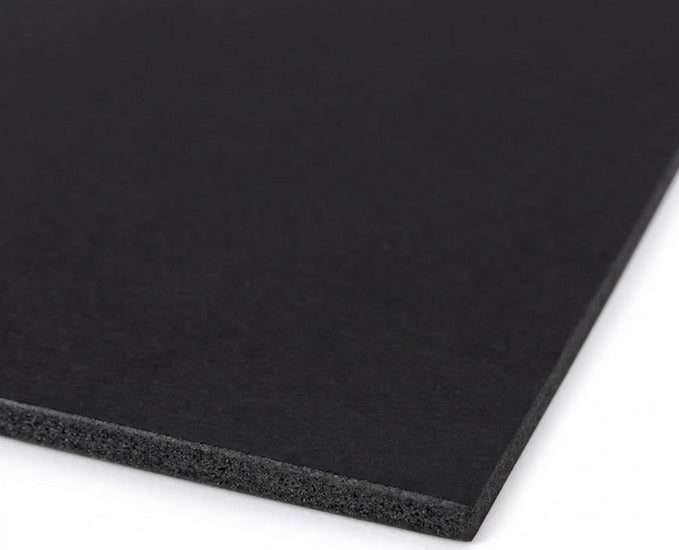 Foam board - black 3/16" 9" x 12"