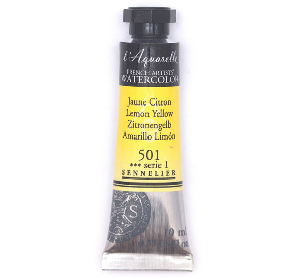 Watercolor tube - 10ml - lemon yellow - s1