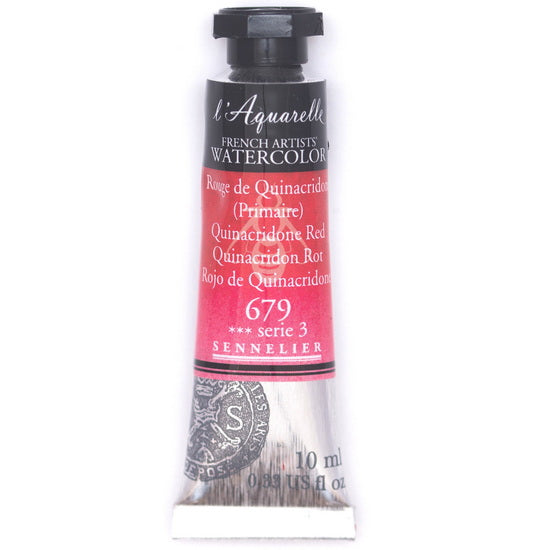 Aquarelle tube - 10ml - rouge quinacridone - s3