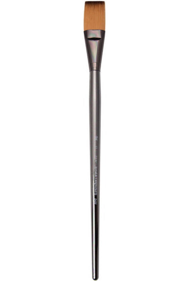 Pinceau zen plat à manche long s43 #12