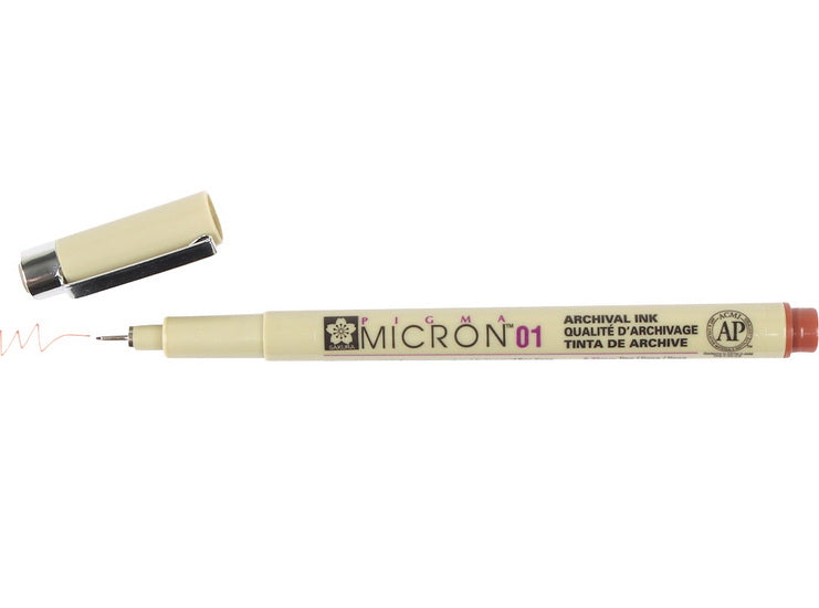 Pigma micron pen 0.25mm brown