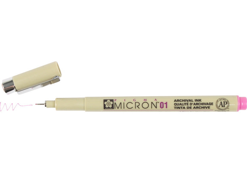 Pigma micron pen 0.25mm pink