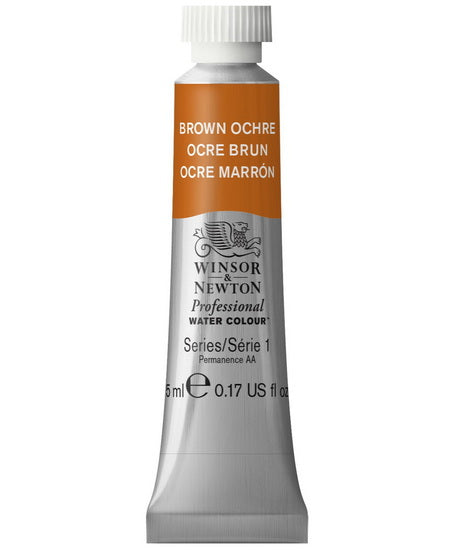 Professional watercolour - 5ml - brown ochre - s1