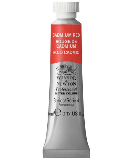 Aquarelle pro - 5ml - rouge de cadmium - s4