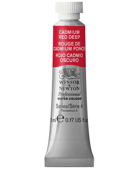 Professional watercolour - 5ml - cadmium red deep - s4