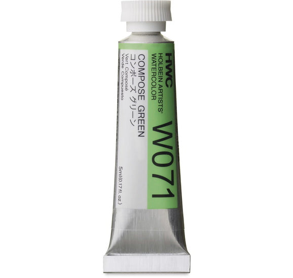 Watercolor Compose Green #1 Series A - 5ml
