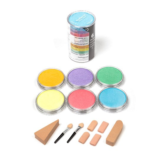 Panpastel set - pearlescent colors (6)