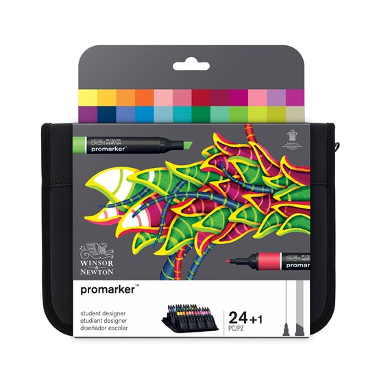 Ens. 24 marqueurs promarker etudiant designer