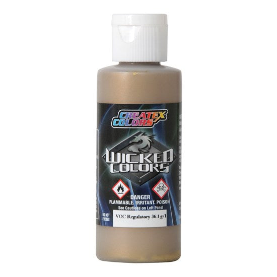 Wicked Airbrush Colors Chrome Gold - 59ml