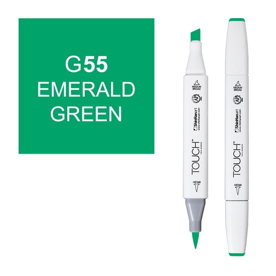 Touch Brush Marker Emerald Green