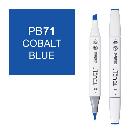 Touch Brush Marker Cobalt Blue