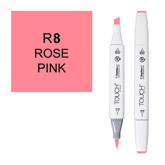 Touch Brush Marker Rose Pink