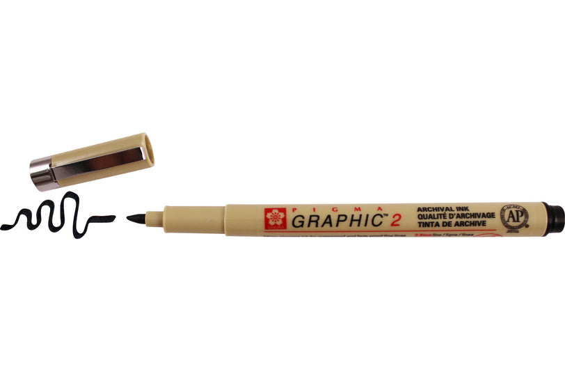 Pigma graphic marker 2.00mm black