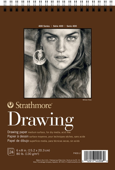 Drawing paper pad - 6x8in (24s)