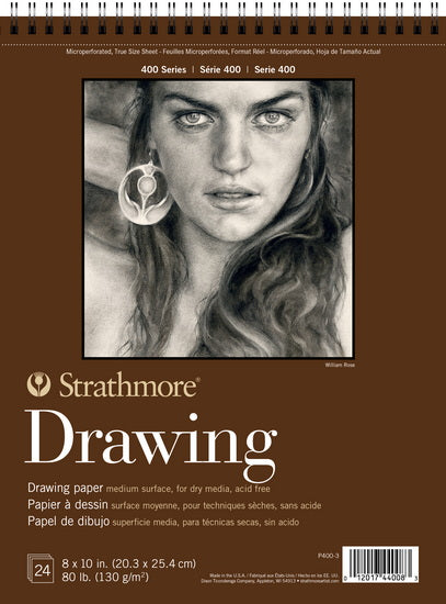 Drawing paper pad - 8x10in (24s)