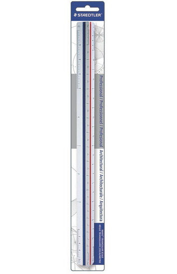 Règle triangulaire staedtler3/32 1/8 3/16 1/4 3/8