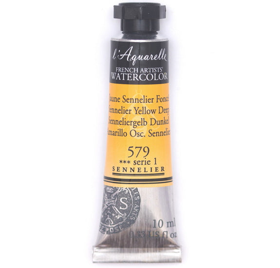 Watercolor tube - 10ml - sennelier yellow deep - s1