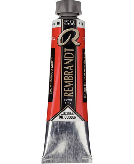 Rembrandt OIl  Cadmium Red Medium - 40ML Series 4