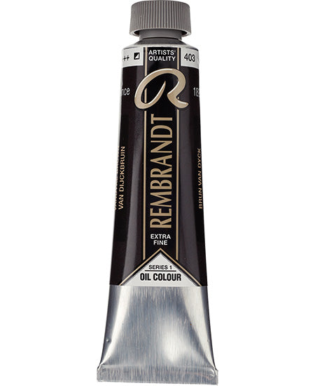 Rembrandt OIl  Vandyke Brown - 40ML Series 1