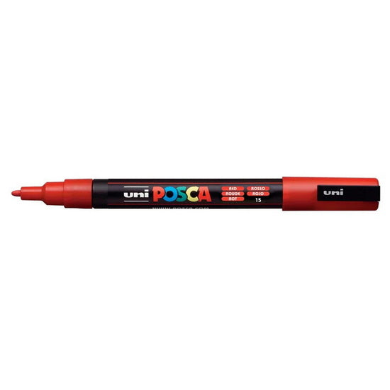 Posca Marker PC-3M Bullet Tip Red
