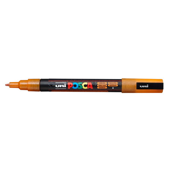 Posca Marker PC-3M Bullet Tip Glitter Orange
